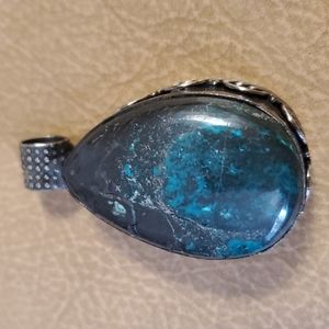 Old Turquoise Pendant
